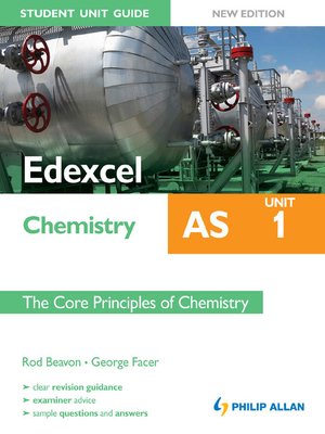 cover image of Edexcel AS Chemistry Student Unit Guide, Unit 1